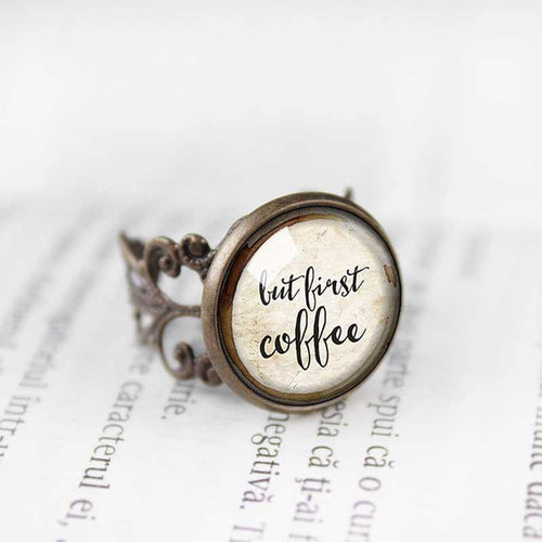 But First Coffee Ring - 11pixeli