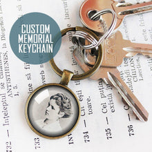 Load image into Gallery viewer, Personalized Memorial Keychain
