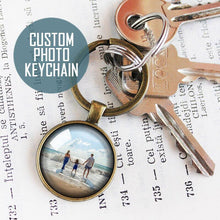 Load image into Gallery viewer, Personalized Photo Keychain
