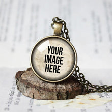 Load image into Gallery viewer, Personalized Pet Photo Pendant Necklace
