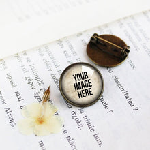 Load image into Gallery viewer, Custom Photo Pin Brooch
