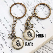 Load image into Gallery viewer, Personalized Double Sided Keychain
