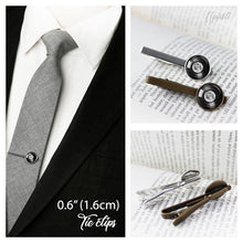 Load image into Gallery viewer, Moon Wolf Tie Clip - 11pixeli
