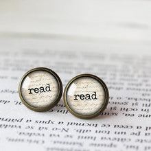 Load image into Gallery viewer, Read Books Earrings - 11pixeli

