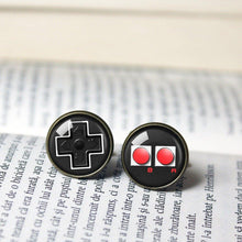 Load image into Gallery viewer, Video games Controller Cufflinks, Video gamer Gift, Game Controller Cufflinks, Gamer accessories, Gift for Gamer, Cufflinks for gamer gift
