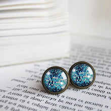 Load image into Gallery viewer, Disco Ball Earrings - 11pixeli
