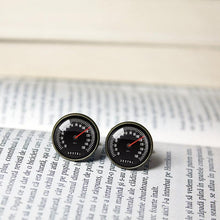 Load image into Gallery viewer, Speedometer Cufflinks, Car Speedometer Cuff Links, Fun Gifts, Race Car, Car Cufflinks, car lover gift, Gift for Driver, Husband,  For him
