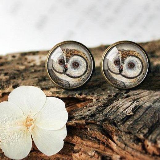 Owl Bird Earrings - 11pixeli