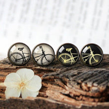 Load image into Gallery viewer, Mismatch Bicycle Earrings - 11pixeli
