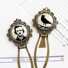 Load image into Gallery viewer, Edgar Allan Poe Raven Bookmark - 11pixeli
