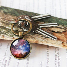 Load image into Gallery viewer, Galaxy Outer Space Keychain - 11pixeli
